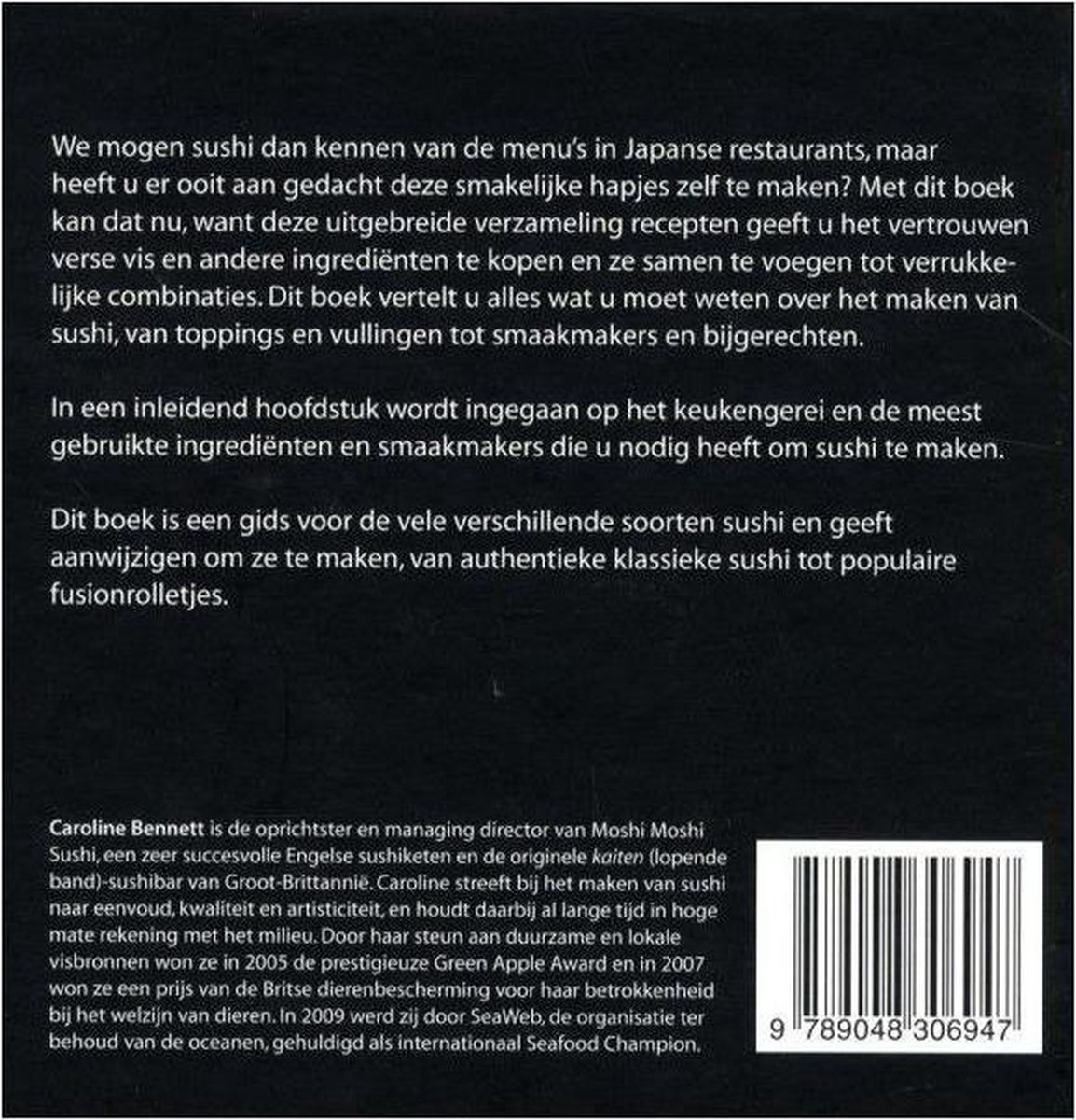 Veltman Uitgevers B.V. 500 Sushi - Zwart