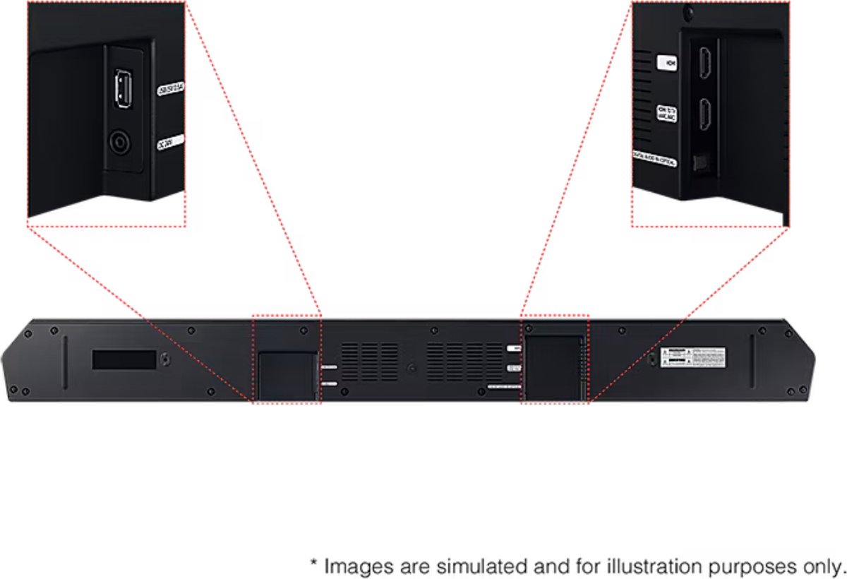 Samsung Cinematic Q-Series HW-Q600C - Zwart