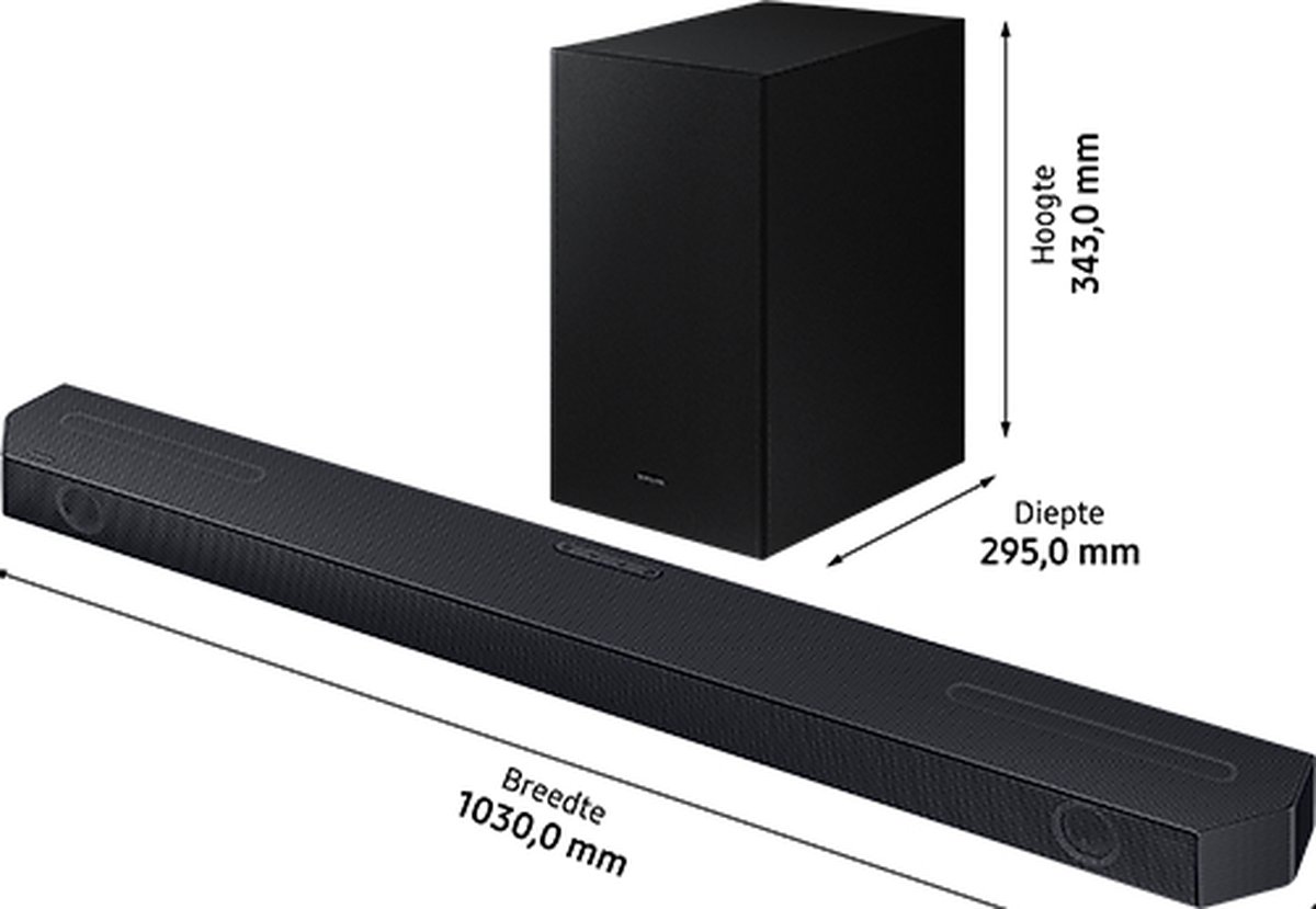 Samsung Cinematic Q-Series HW-Q600C - Zwart
