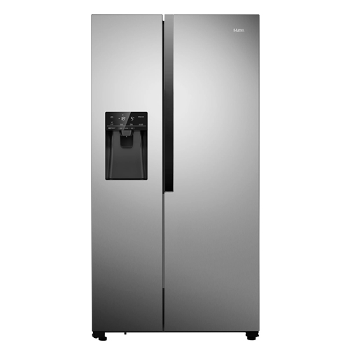 Etna Amerikaanse koelkast AKV578IRVS - Silver