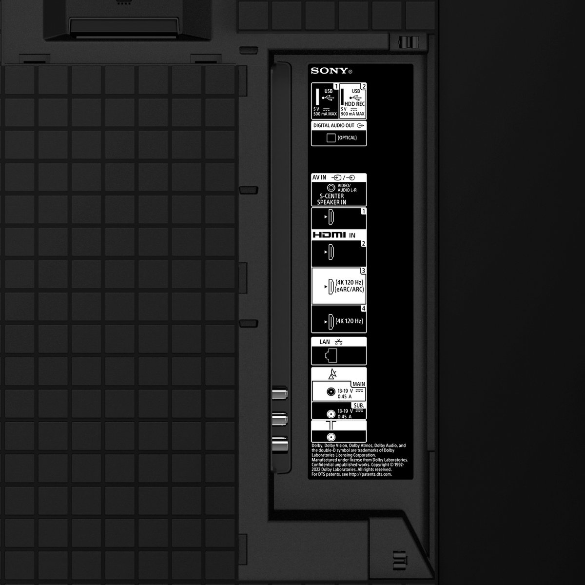 Sony Bravia XR-83A80L - 4K OLED (2023) - Zwart