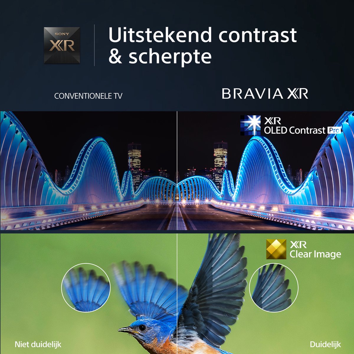 Sony Bravia XR-83A80L - 4K OLED (2023) - Zwart