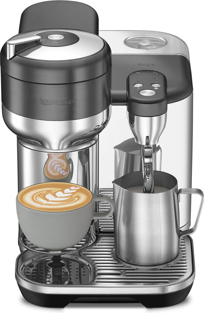 Nespresso Sage koffieapparaat Vertuo Creatista (Zwart/RVS)