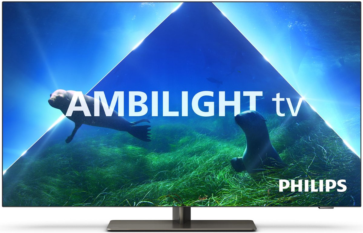 Philips Ambilight 48OLED848/12 OLED 4K TV (2023) - Zwart