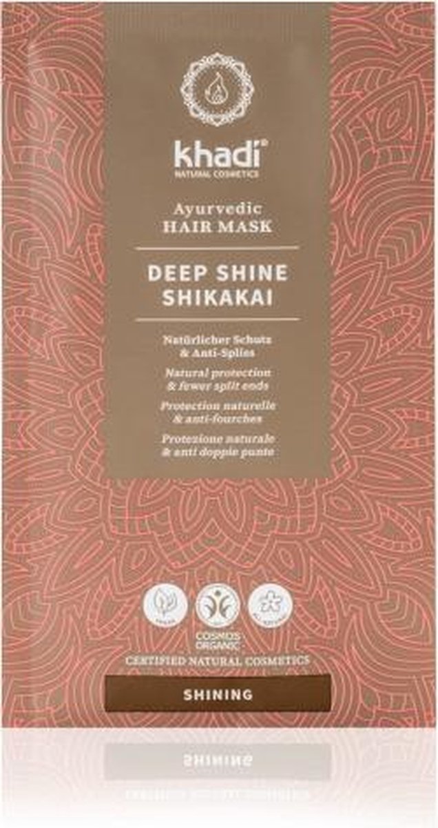 Khadi Ayurvedic Hair Mask Deep Shine Shikakai