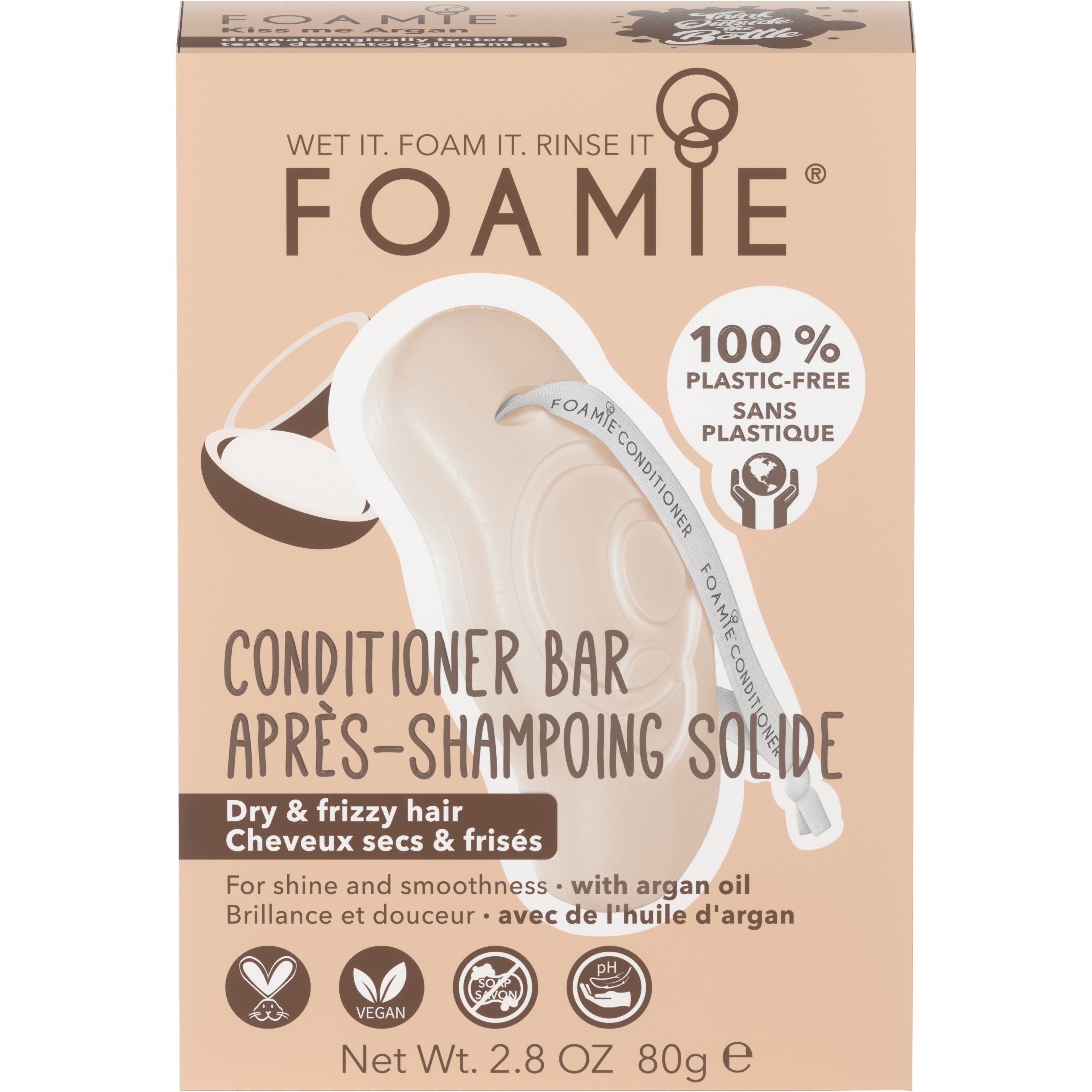 Foamie Kiss Me Argan (for dry and frizzy hair)
