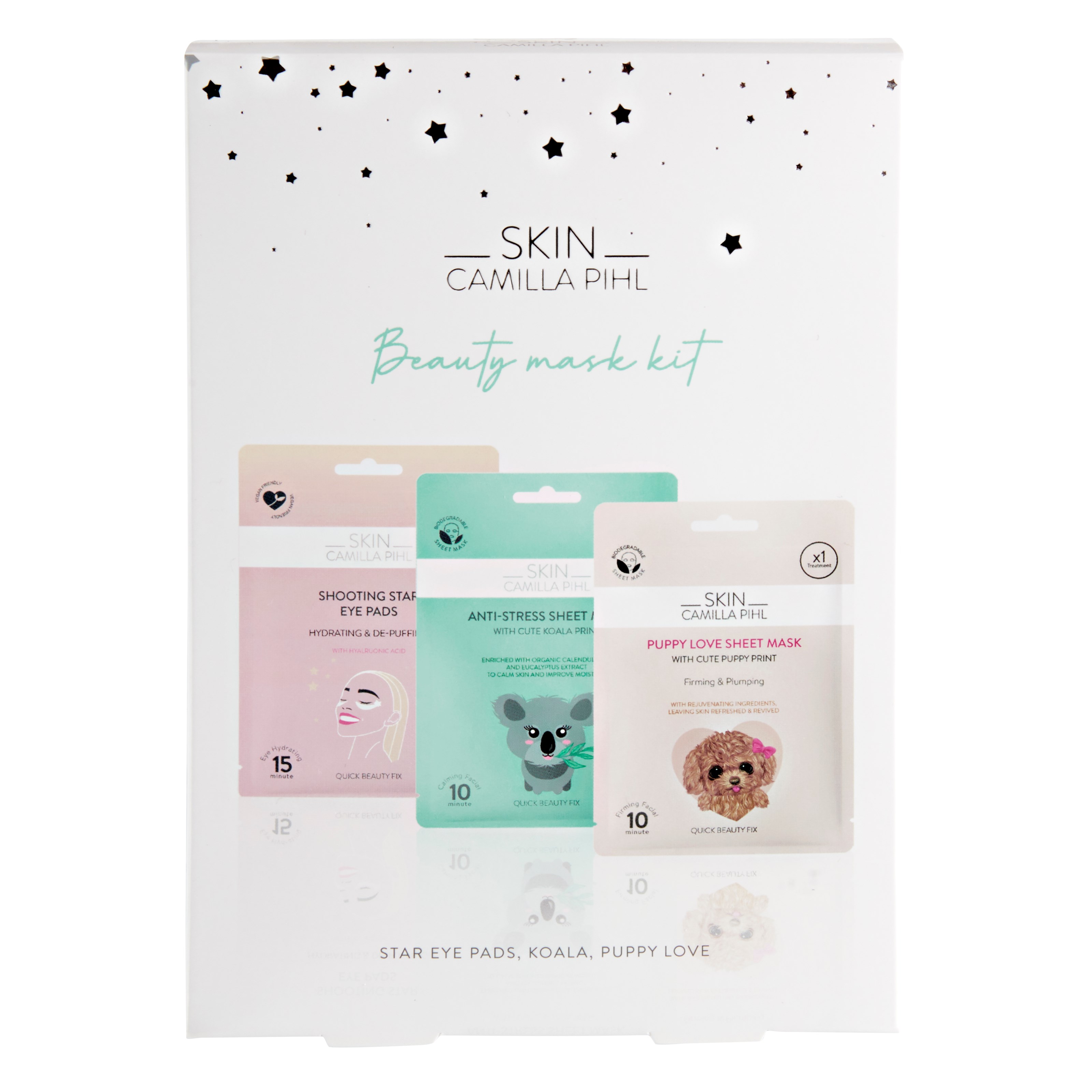 Camilla Pihl Cosmetics 3P Sheet Mask Set