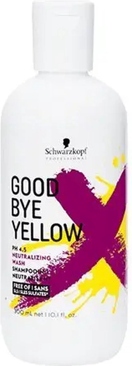 Schwarzkopf Professional Goodbye Yellow Neutrailizing Wash 300 ml