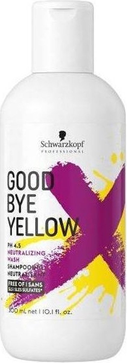 Schwarzkopf Professional Goodbye Yellow Neutrailizing Wash 300 ml
