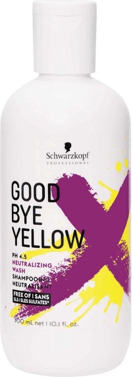 Schwarzkopf Professional Goodbye Yellow Neutrailizing Wash 300 ml