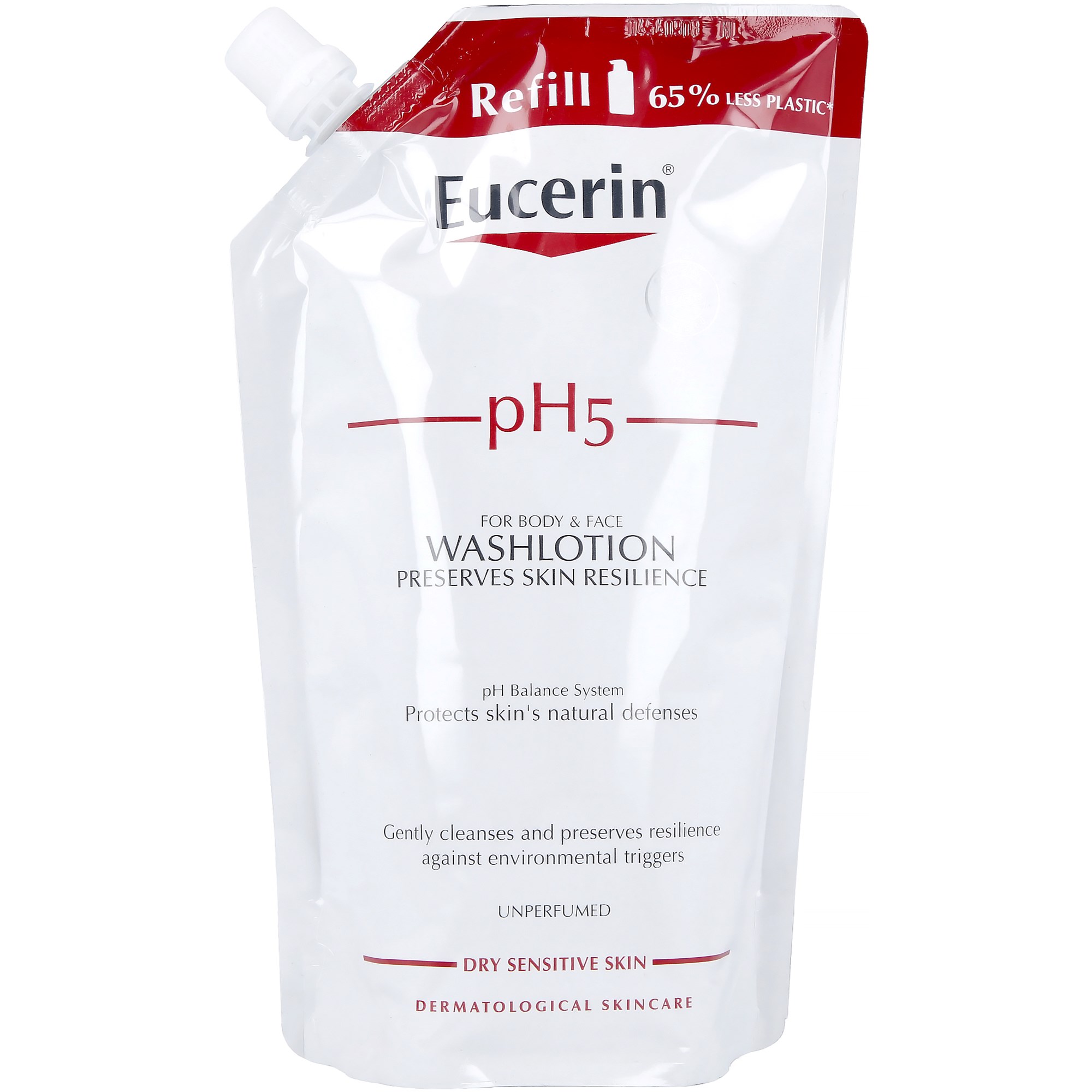 Eucerin pH5 Washlotion Refill Oparfymerad 400 ml