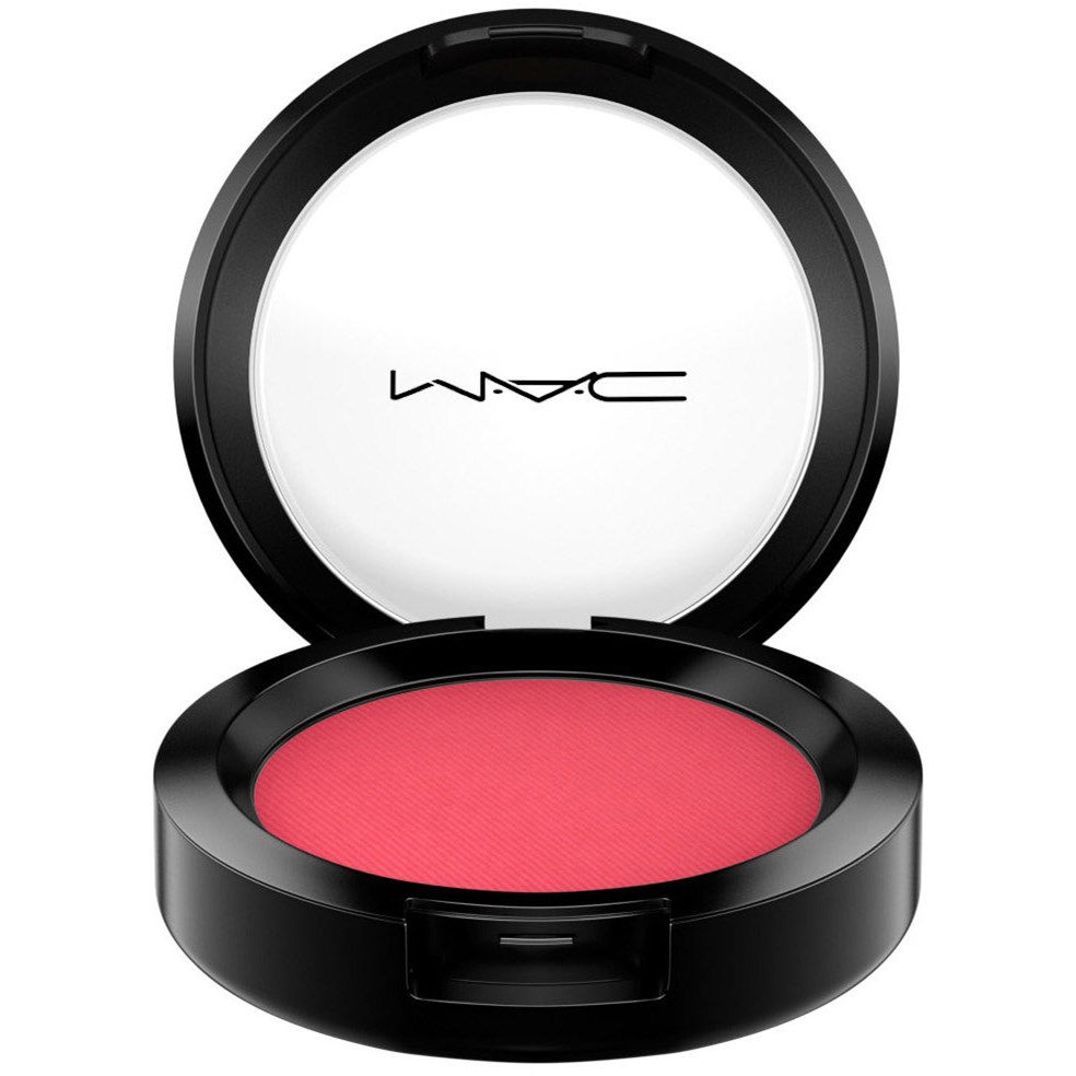 MAC Cosmetics In Monochrome Powder Blush Frankly Scarlet - Roze