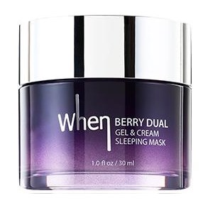 When Berry Dual Gel & Cream Sleeping Mask 30 ml