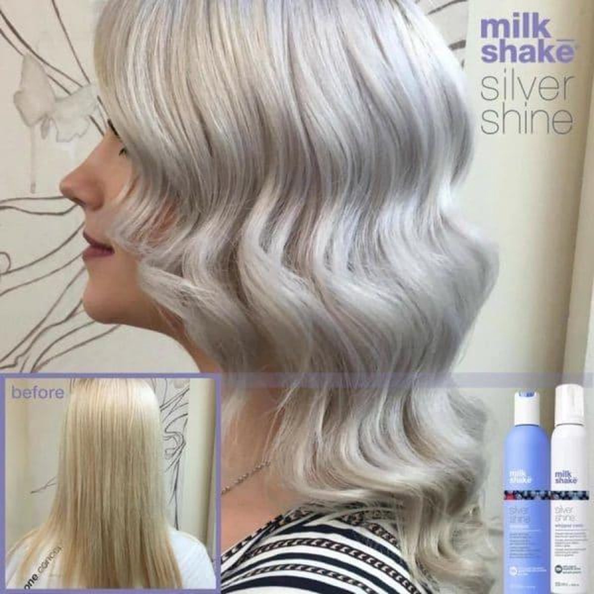 milk_shake Silver Shine Conditioner 250 ml