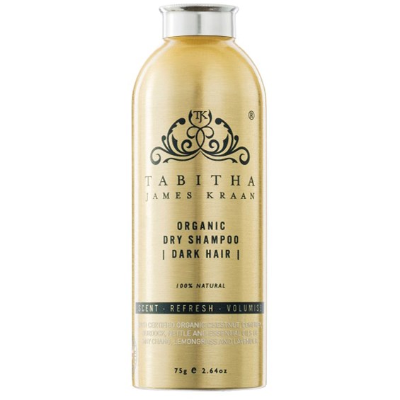 Tabitha James Kraan Organic Dry Shampoo Dark Hair 75 g