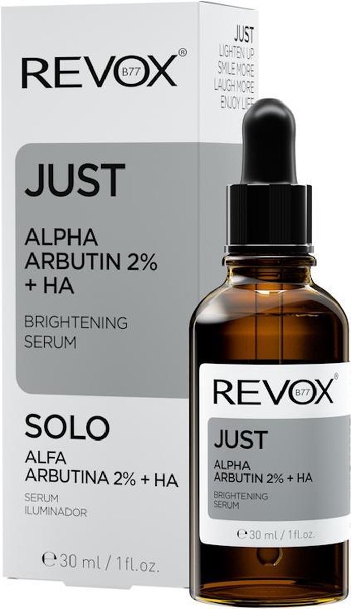 Revox JUST B77 Alpha Arbutin 2% + HA Brightening Serum 30 m