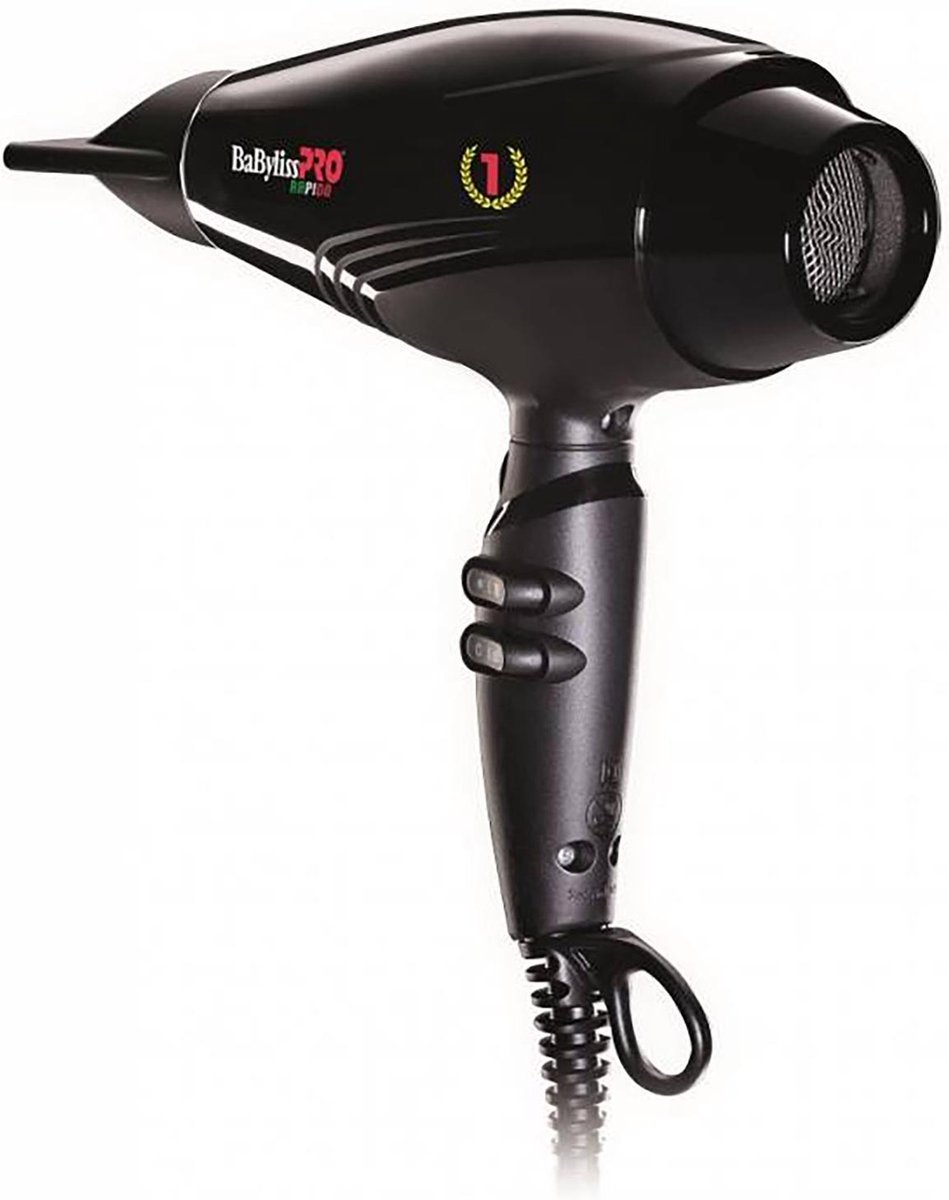 Babyliss PRO Hairdryer Ultra Light Rapido Black 2200 W Rapido Bla - Zwart