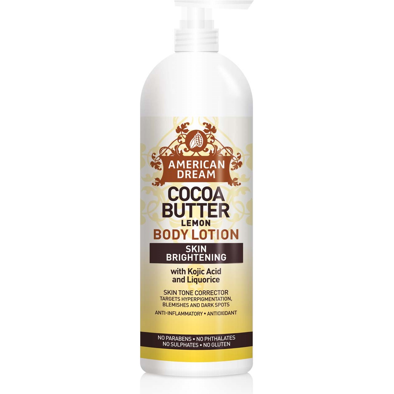 American Dream Lemon Cocoa Butter Body Lotion 473 ml