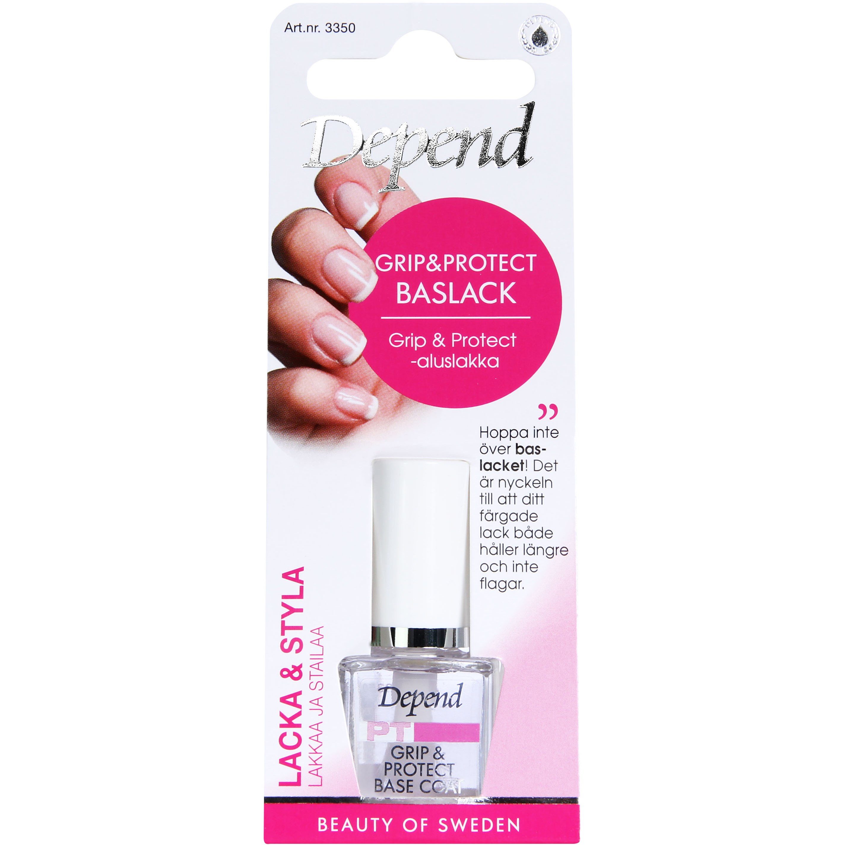 Depend PT Grip & Protect Baslack 8 ml