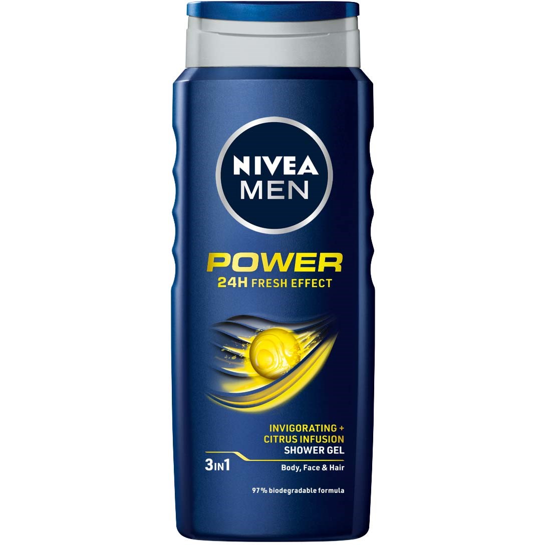 Nivea For Men Power Refresh Shower Gel 500 ml