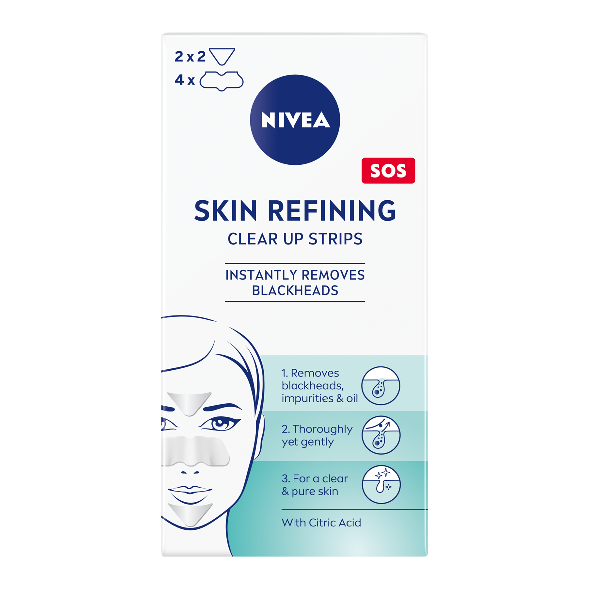 Nivea Cleansing Refining Clear-Up Strips