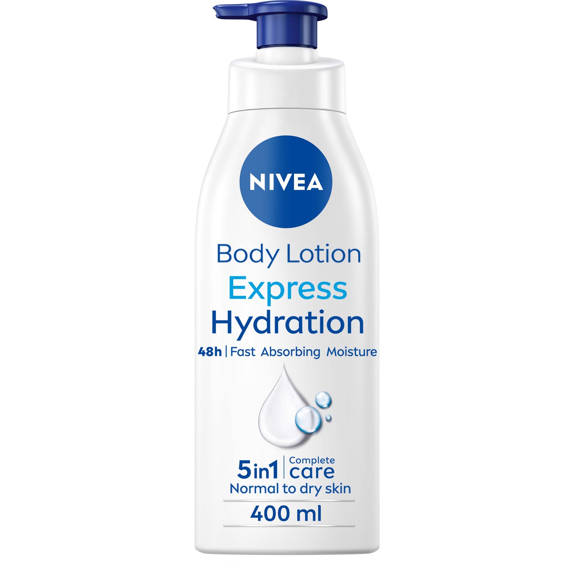 Nivea Express Hydration Body Lotion Pump 400 ml