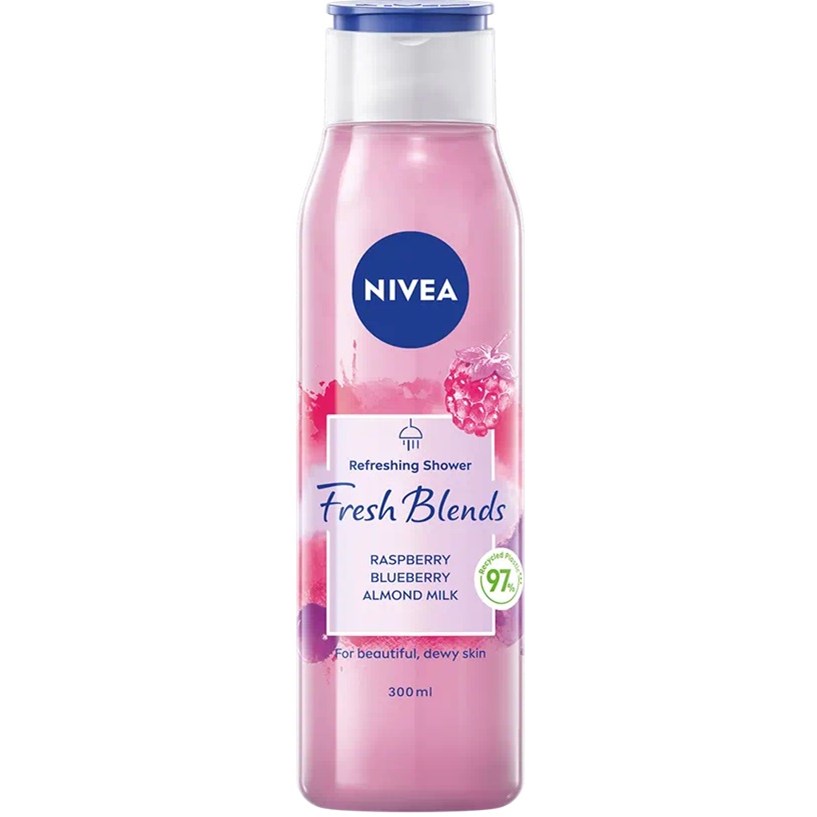 Nivea Fresh Blends Raspberry Shower Gel 300 ml