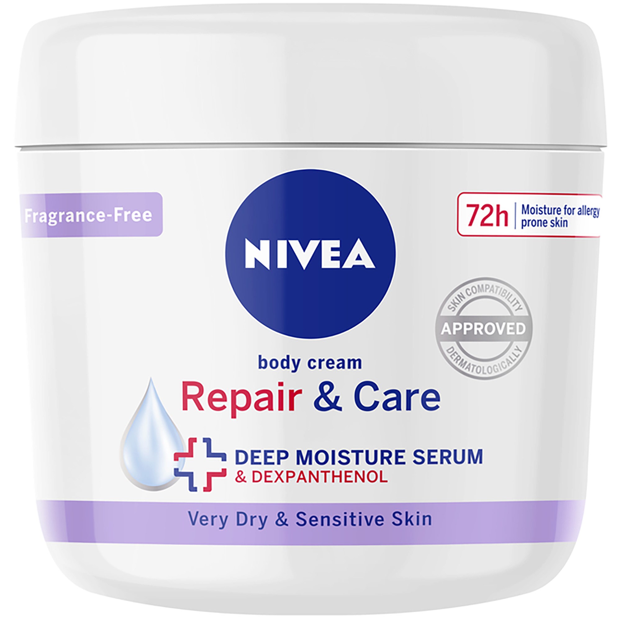 Nivea Repair & Care Body Cream 400 ml