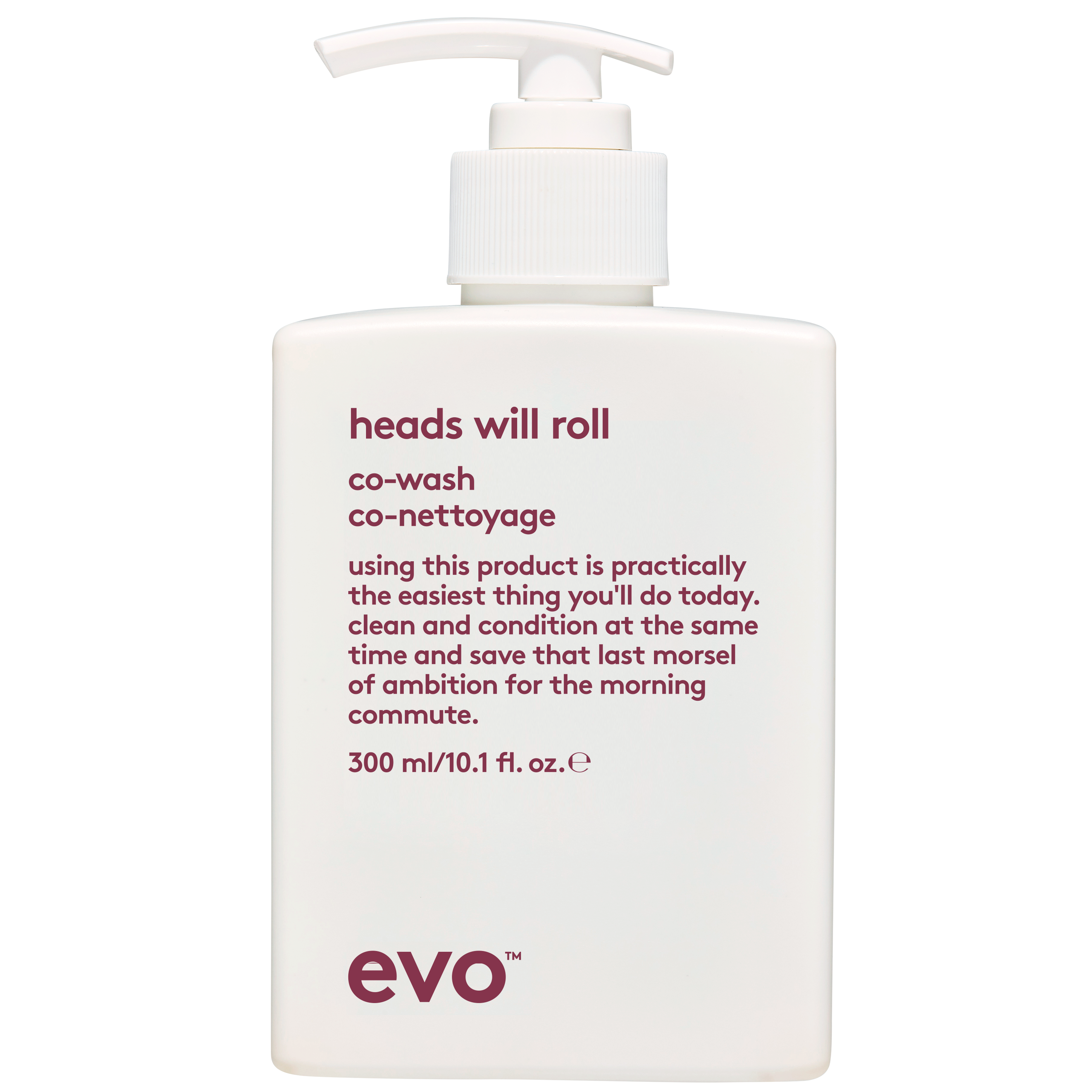 Evo Heads Will Roll Co-Wash 300 ml