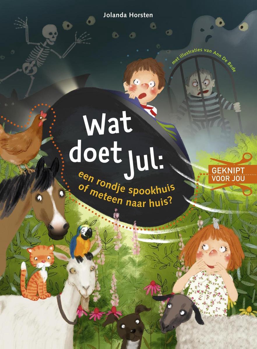 Uitgeverij Zwijsen Wat doet Jul: een rondje spookhuis of meteen naar huis?