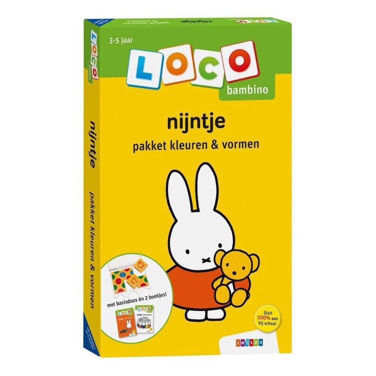 Uitgeverij Zwijsen Loco bambino nijntje pakket kleuren & vormen