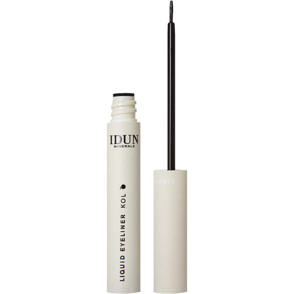 IDUN Minerals Liquid Eyeliner Kol - Zwart