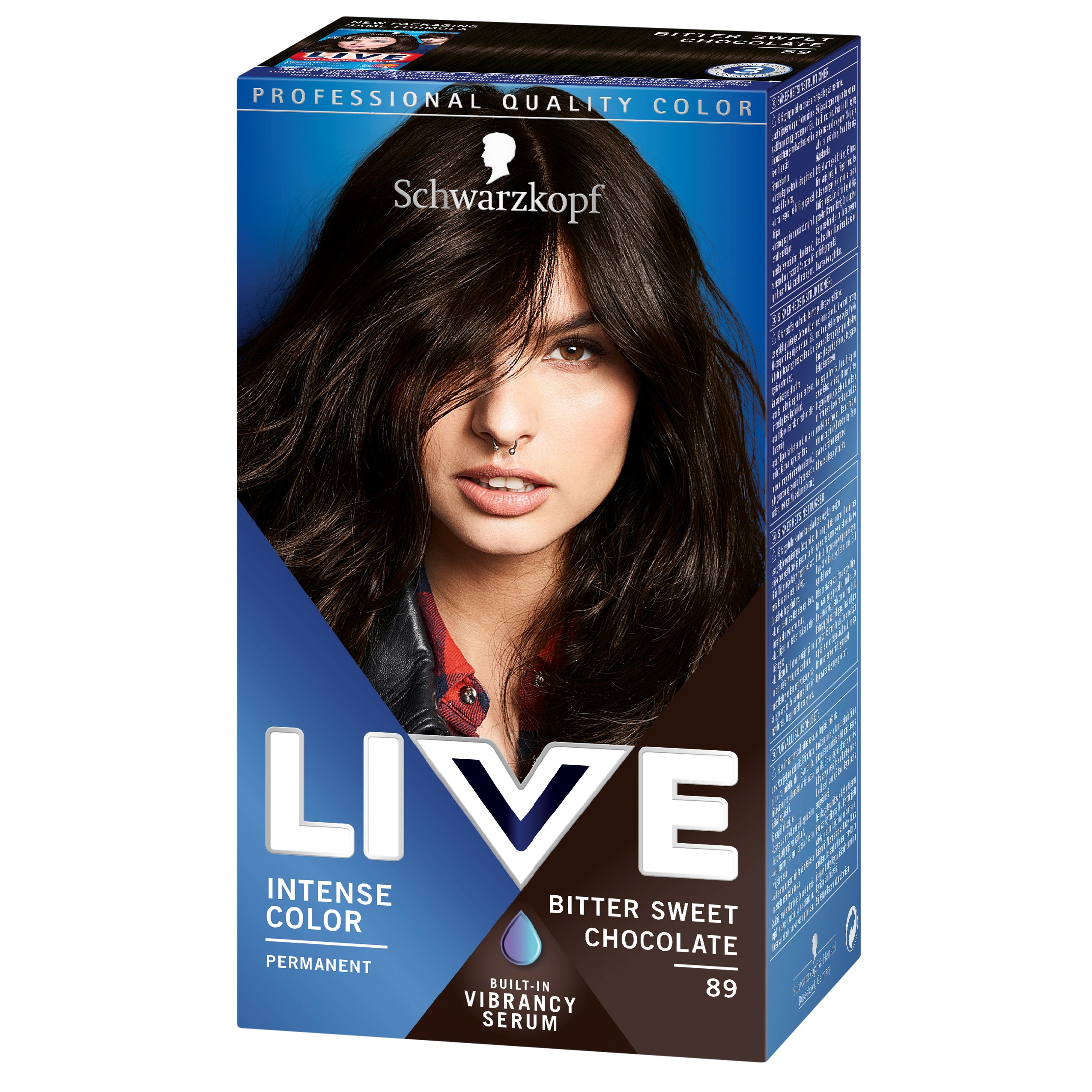 Schwarzkopf LIVE Intense Color 89 Bitter Sweet Choc