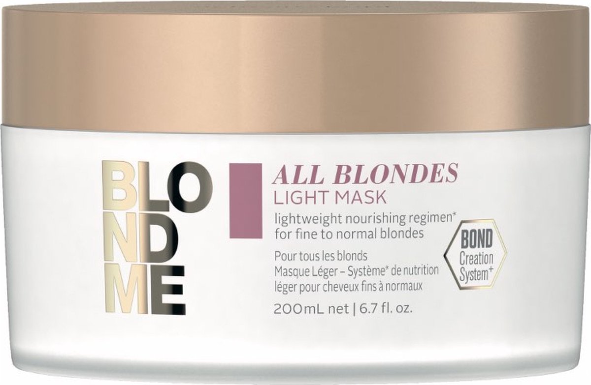 Schwarzkopf Professional Blondme All Blondes Light Mask 200 ml