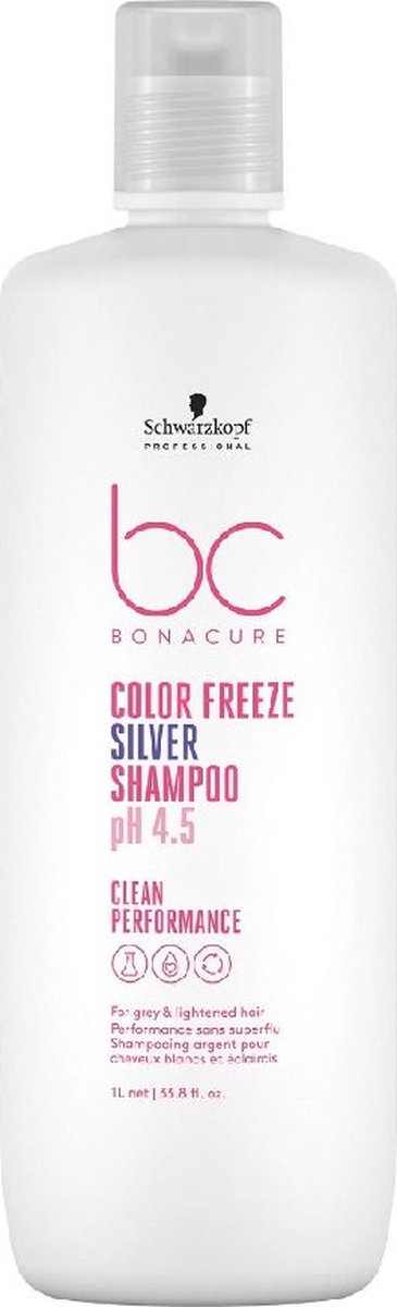 Schwarzkopf Professional BC Bonacure Color Freeze Silver Shampoo
