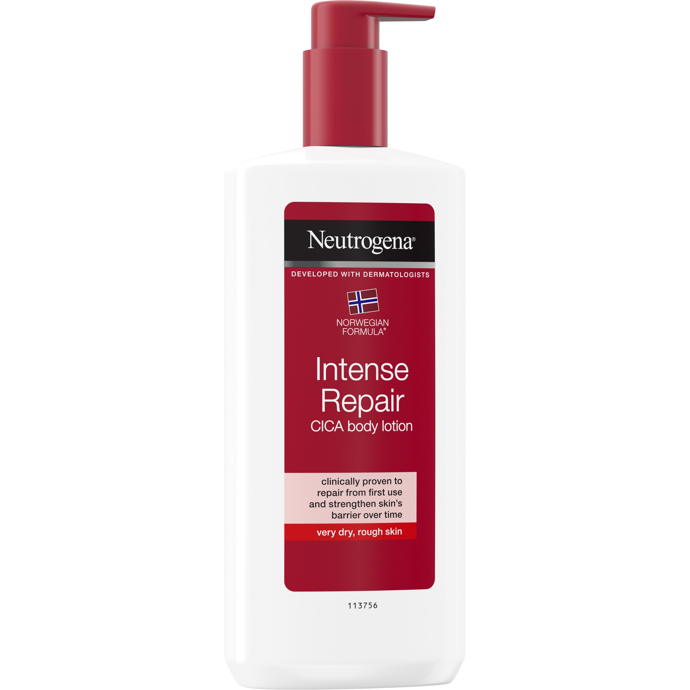 Neutrogena Norwegian Formula Intense Repair Cica Body Lotion 400