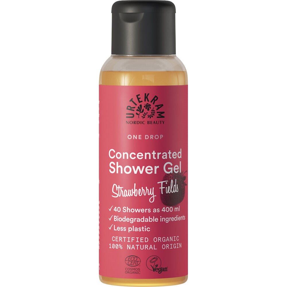 Urtekram Concentrated Shower Gel Strawberry Fields 100 ml
