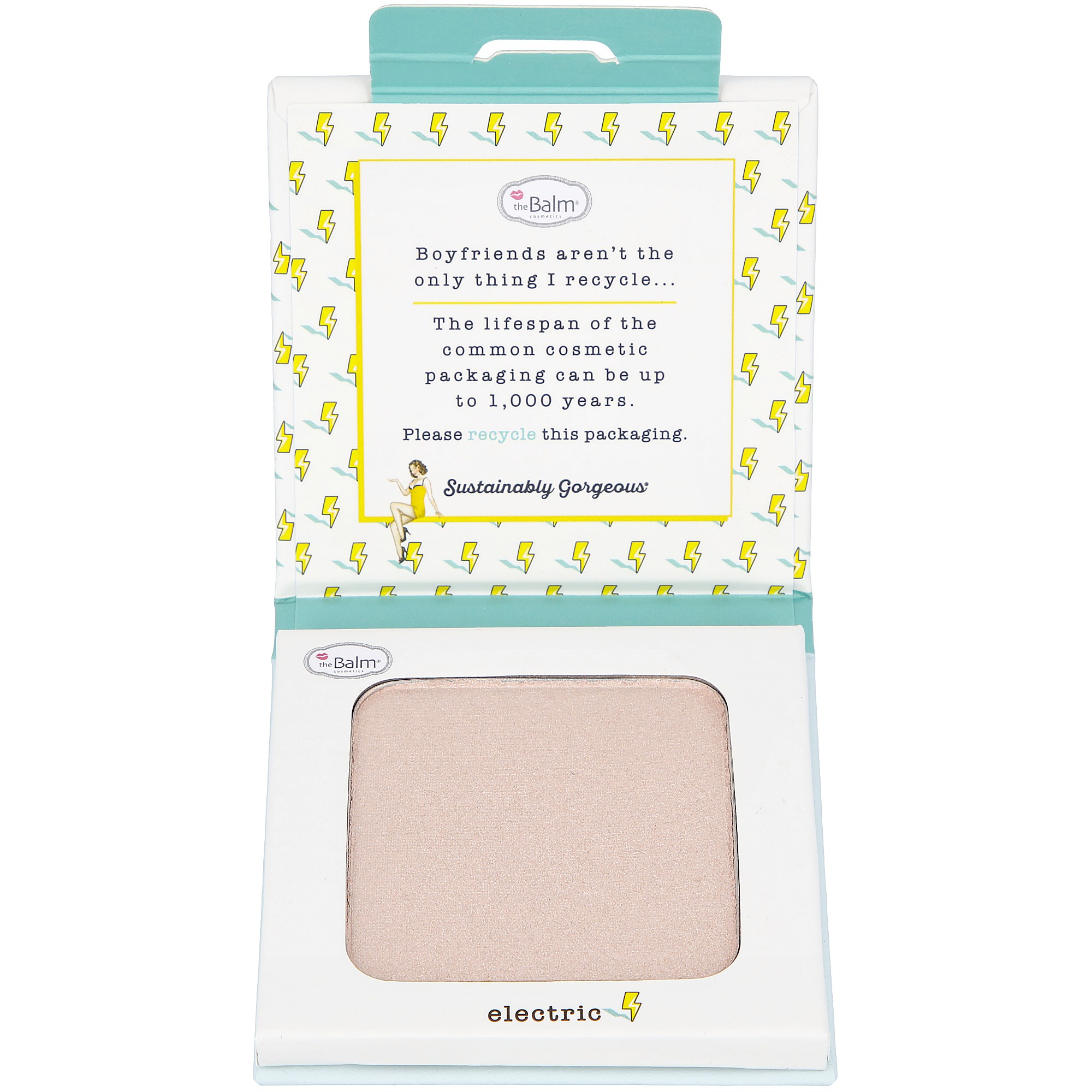 theBalm Cosmetics the Balm Sustainably Gorgeous Highlighter Single Highlighter Elec