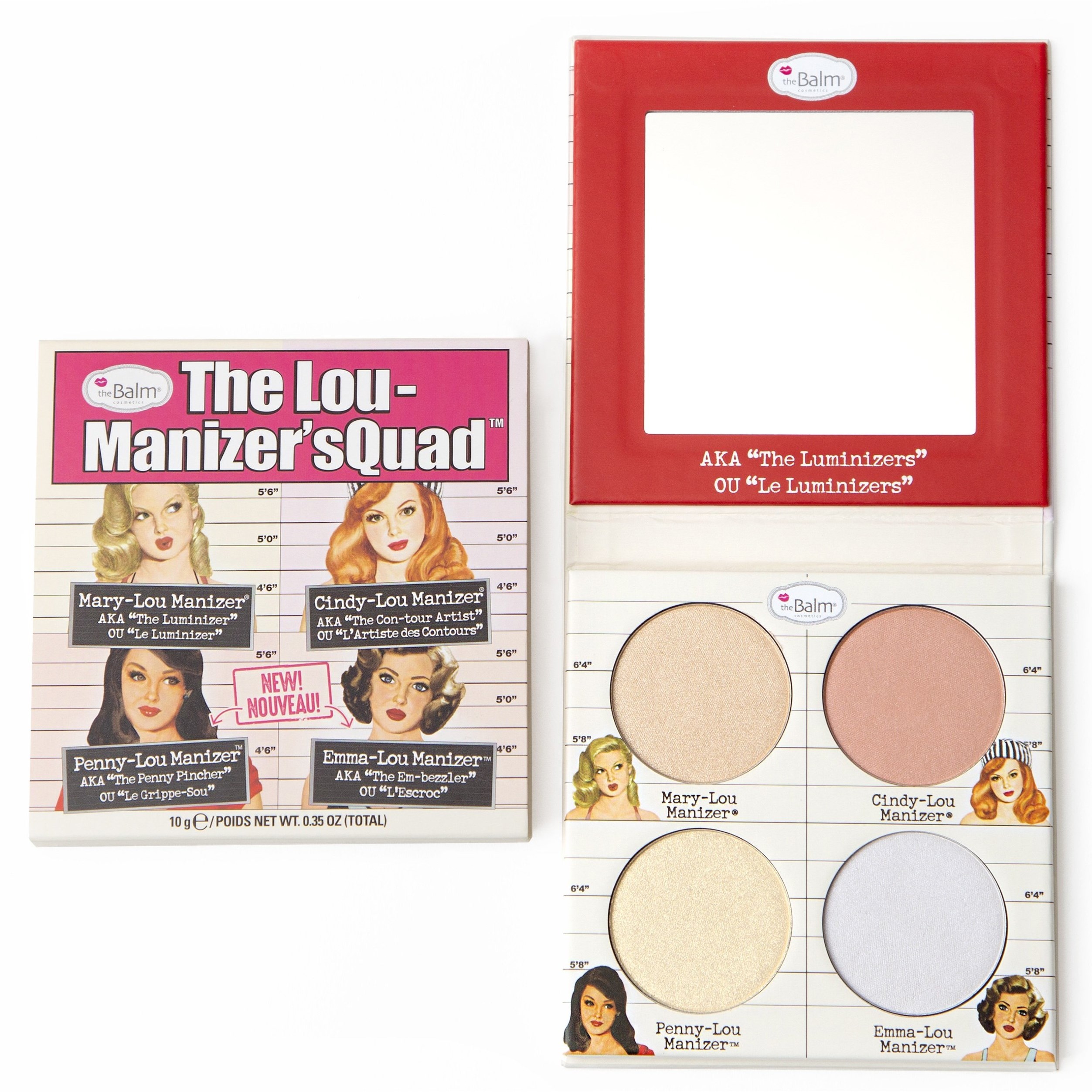 theBalm Cosmetics the Balm Manizers Squad The Lou