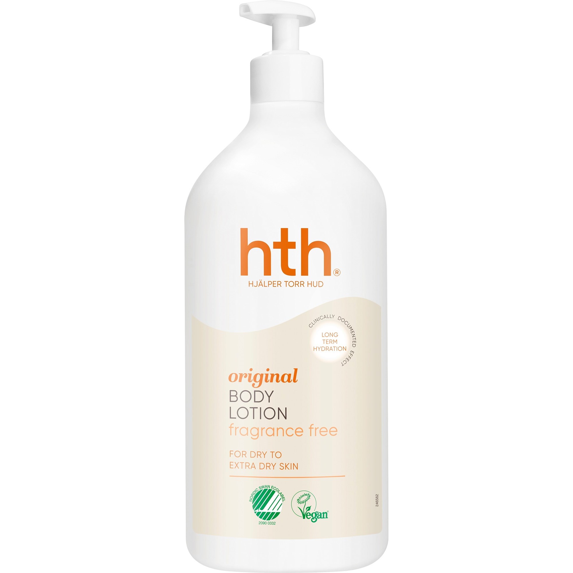 HTH Original Lotion Unperfumed pump 400 ml