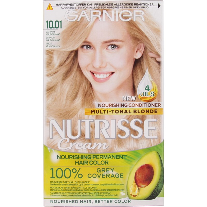 Garnier Nutrisse Permanente Haarverf 10.01 Extra Light Pearl Blon