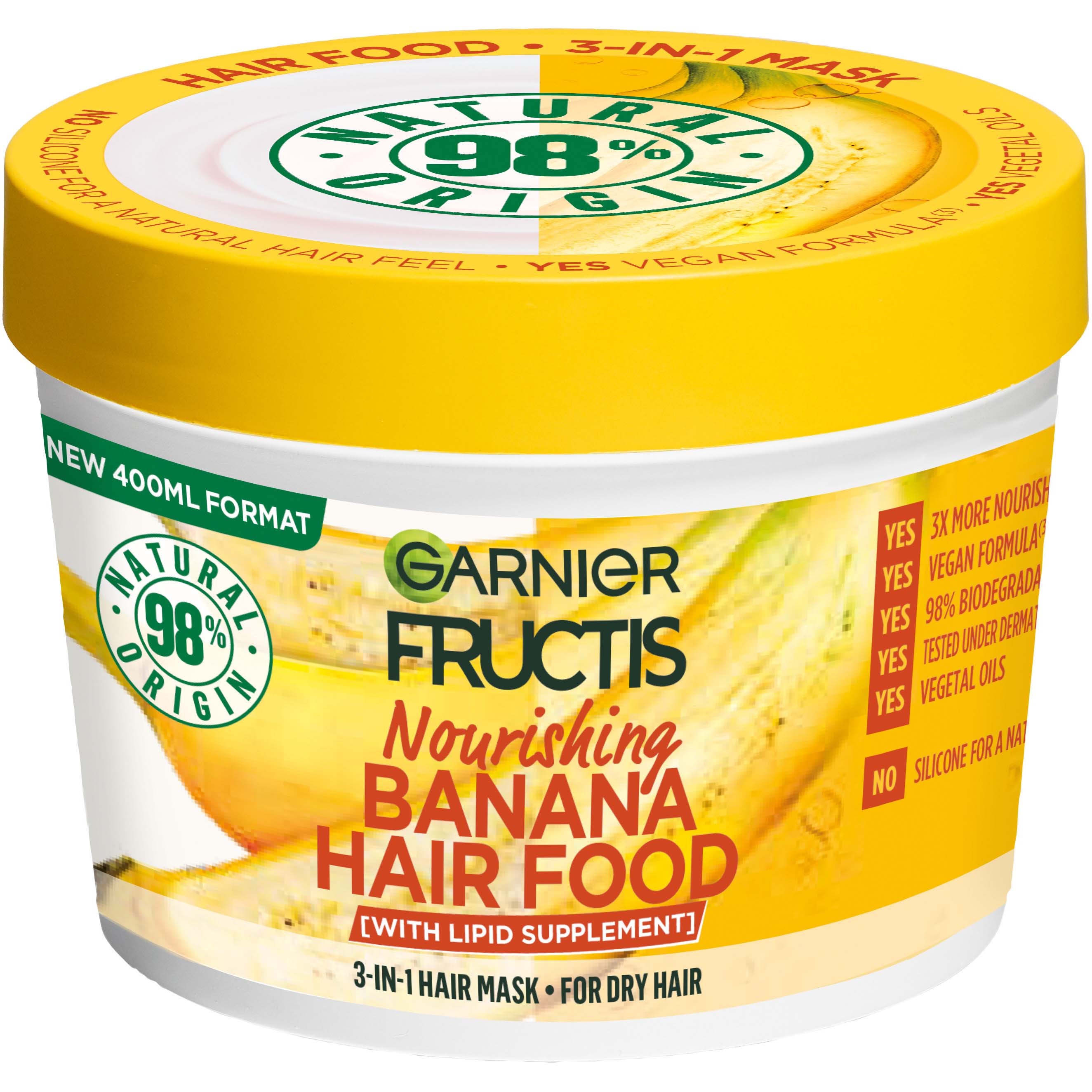 Garnier Fructis Banana Hair Food 400 ml