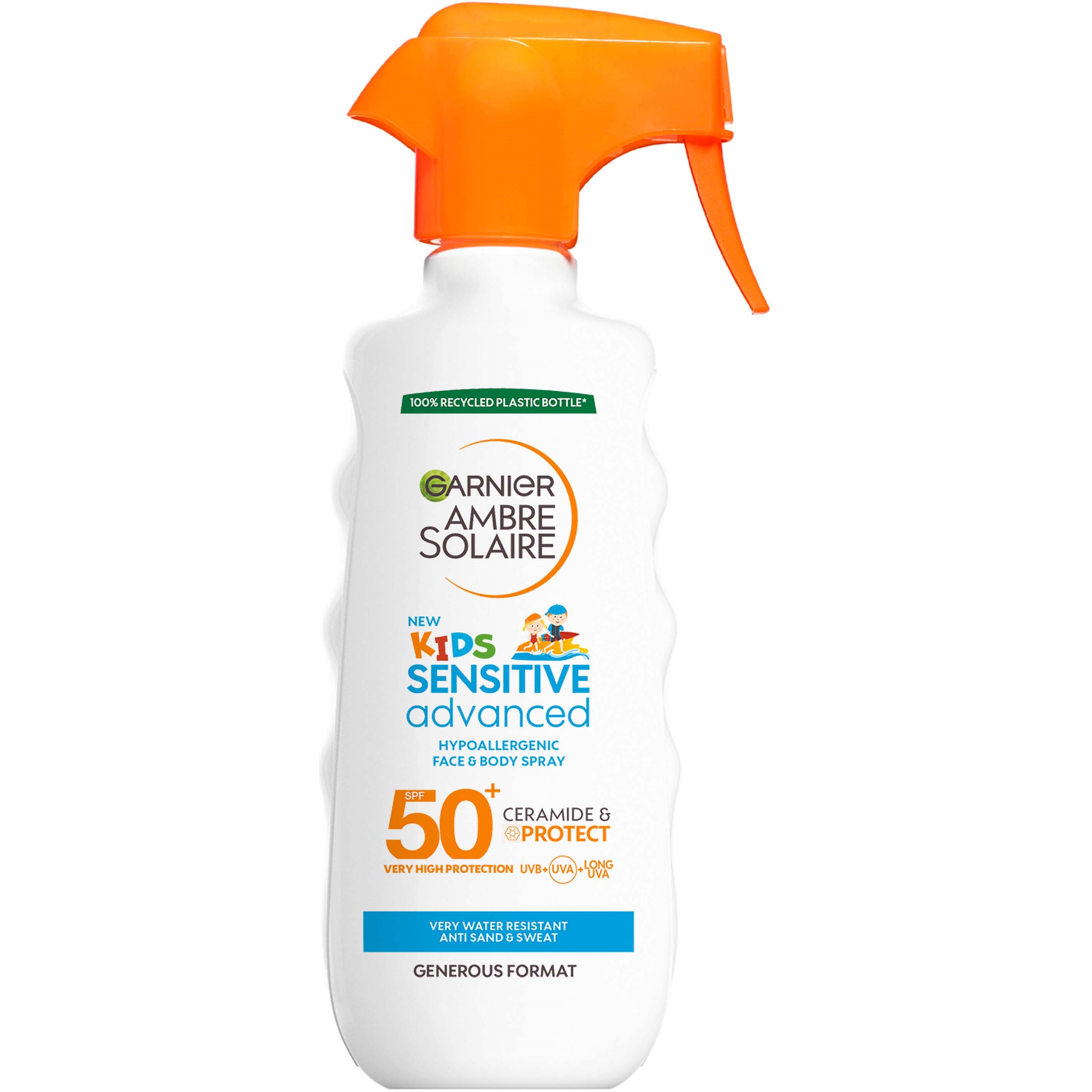 Garnier Ambre Solaire Kids Sensitive Advanced Face & Body Spray S