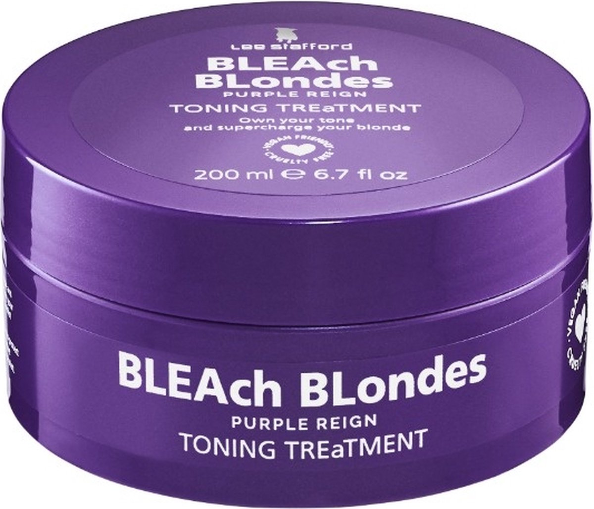 Lee Stafford Purple Toning Bleach Blondes Purple Toning Treatment
