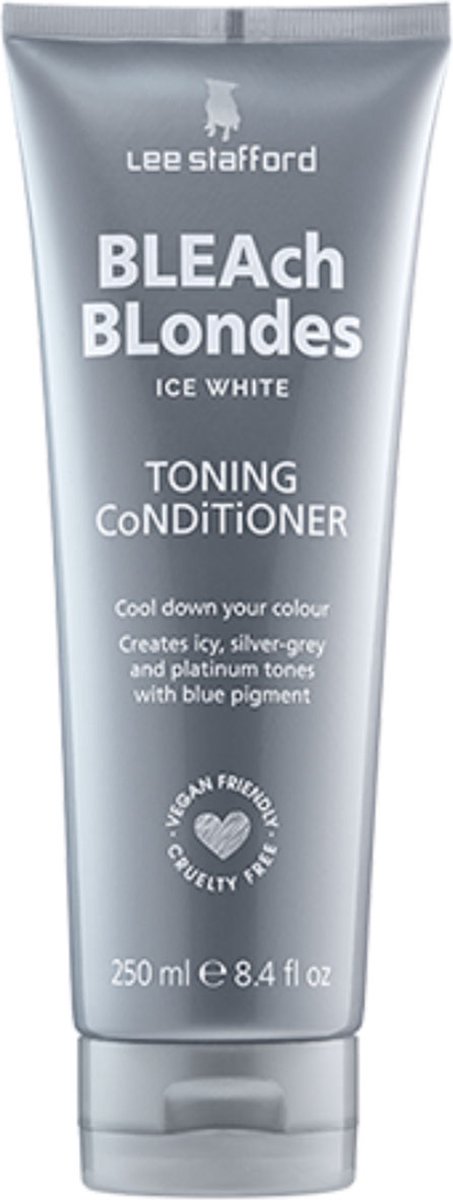 Lee Stafford Ice White Bleach Blondes Ice White Toning Conditione