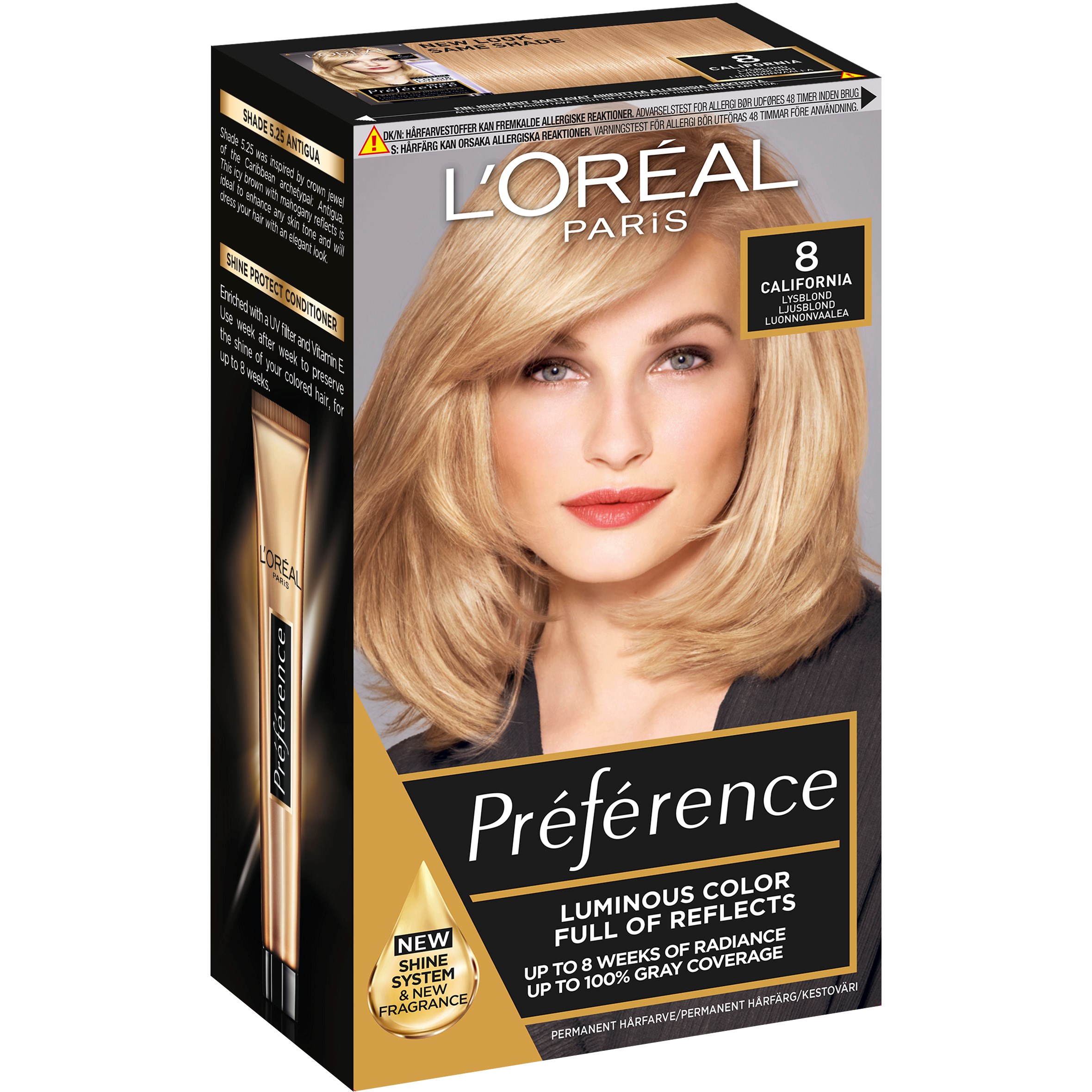 Loreal Paris Préférence 8 California Lichtblond