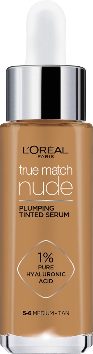 Loreal Paris True Match Nude Plumping Tinted Serum Medium-Tan