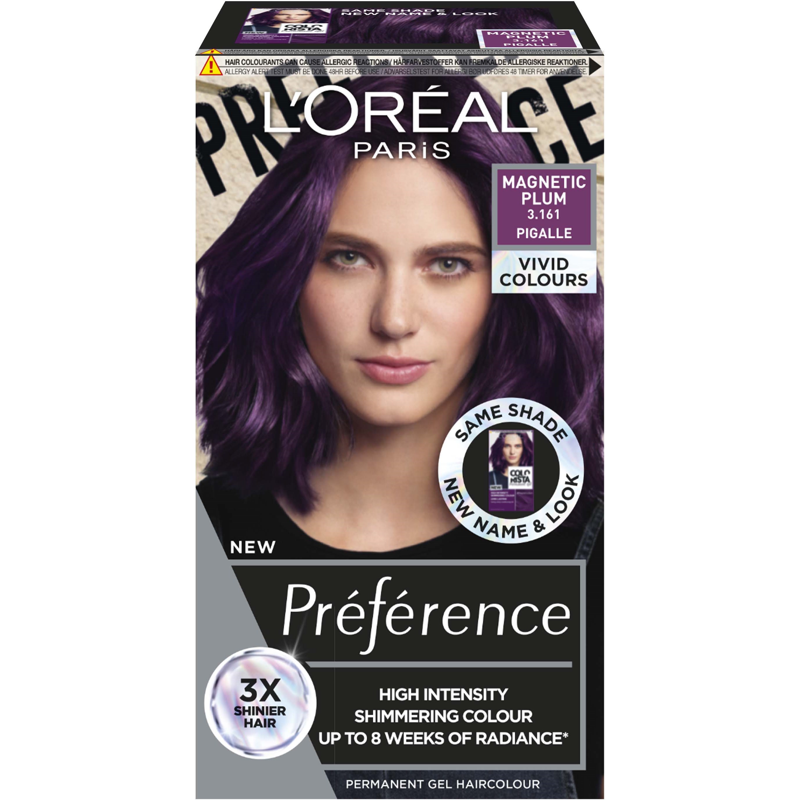 Loreal Paris Préférence Vivids Magn Plum 3.161