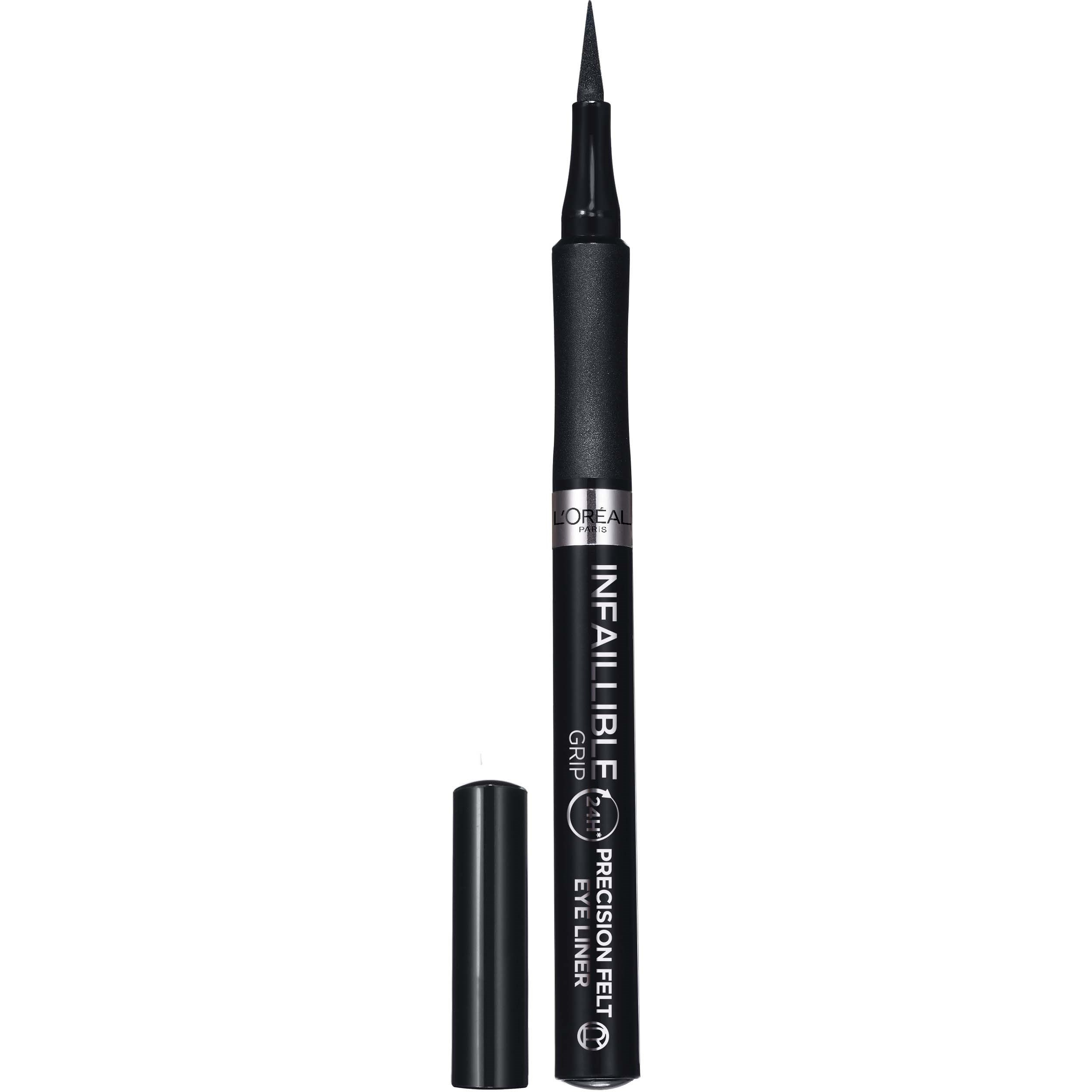 Loreal Paris Infaillible Grip 24H Precision Felt Eyeliner 01 Blac - Zwart