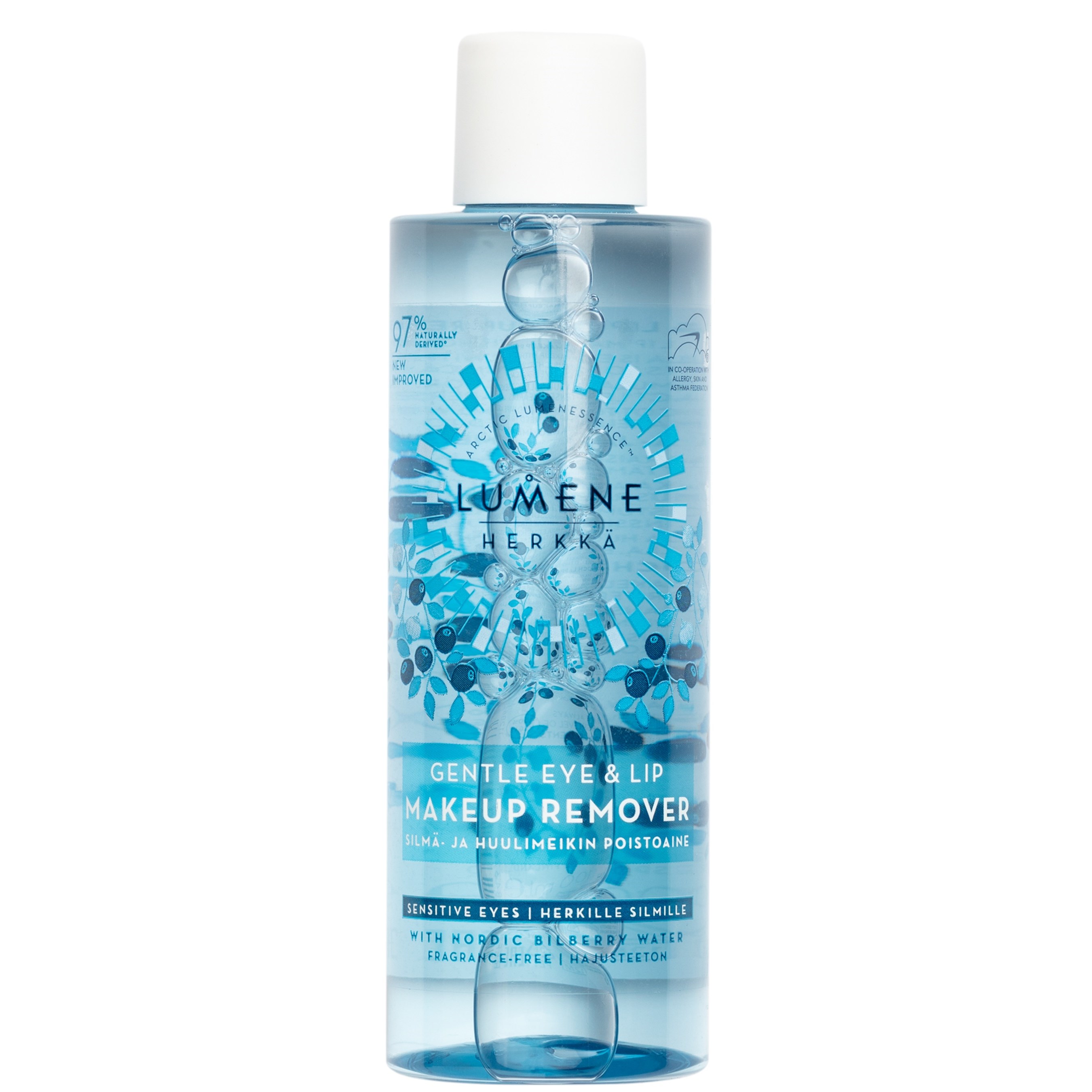 Lumene Herkkä Gentle Eye & Lip Makeup Remover 100 ml